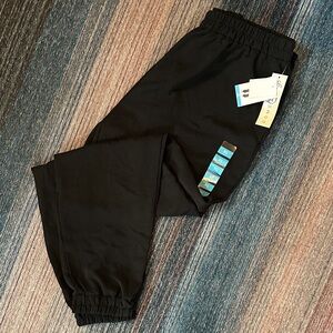 Black Light-Weight Jogger Pants